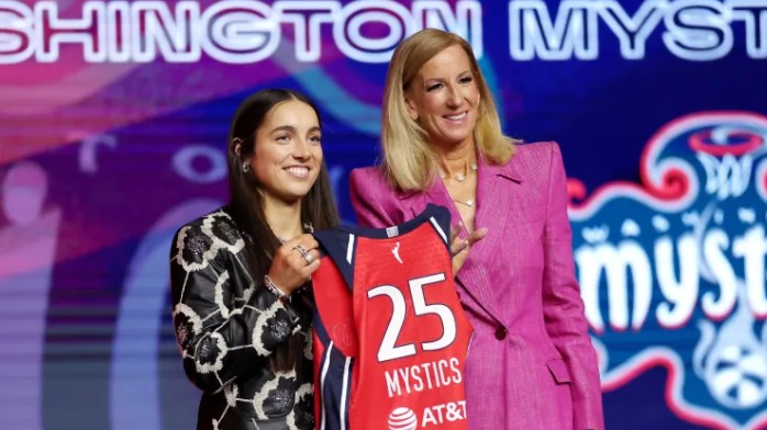 Georgia Amoore WNBA Draft: Australian college basketball star picked by Washington Mystics